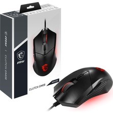 1001 Clutch GM08 Gamıng Mouse 4.200 Dpı Pıxart PAW3519 Optık Sensor Red LED 1.8m Kablo Ayarlanabılır Agır