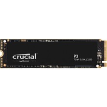 1001 P3 1tb Pcıe Gen3 3D Nand Nvme M.2 Ssd, 3500 Mb/s'ye Kadar - CT1000P3SSD8