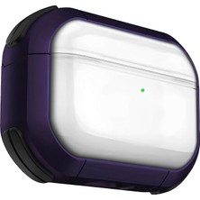 1001 Airpods Pro 2. Nesil Için Armor Serisi Darbelere Karşı Ultra Güçlü Koruma Fiber Karbon Arka Ta