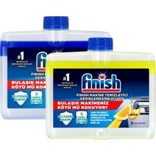 1001 Bulaşık Makinesi Temizleyicisi Limonlu & Normal (2 x 250 Ml)