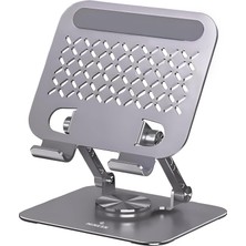 1001 Tablet Standı 360 Derece Dönebilen Katlanabilir Ergonomik Tablet Tutucu