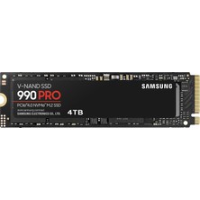 1001 990 Pro Nvme M.2 Ssd, 4 Tb, Pcıe 4.0, 7.450 Mb/s Okuma, 6.900 Mb/s Yazma, Dahili Ssd, Oyun ve Video
