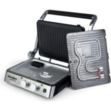1001 TM9100 Döküm Plakalı Izgara Tost Makinesi – Inox