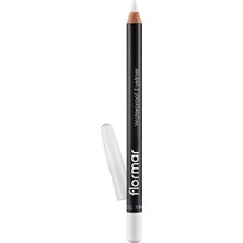 1001 Dayanıklı Mat Göz Kalemi (Beyaz) - Waterproof Eyeliner - 113 Pure White - 8690604109135