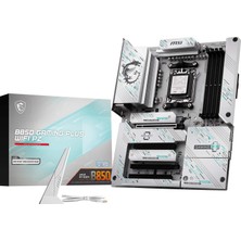 1001 B850 Gamıng Plus Wıfı Pz Ddr5 Am5 8200(OC) Mhz Atx Gaming (Oyuncu) Anakart