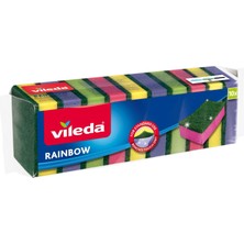 1001 Ekonomik Bulaşık Süngeri, 10'lu Ekonomik Paket, Rainbow
