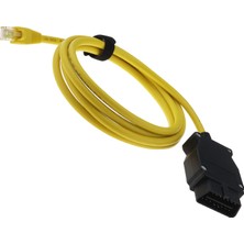 1001 Obd2 RJ45 Kablosu 2m Ethernet Kablosu Ethernet Konnektör Araçları Obdıı Arayüzü Kablosu Araç T