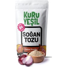 1001 Yeşil Doğal Soğan Tozu - Katkısız, Yerli Üretim, Yoğun Aromalı, Vegan & Glutensiz Baharat -