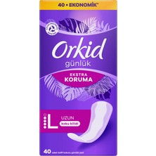 1001 Günlük Ped Extra Koruma Uzun 40 Adet Ped