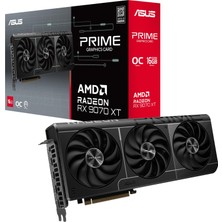 1001 PRIME-RX9070XT-O16G-AMD-RADEON-RX 9070 XT-16GB Gddr6 Oc-Hdmı 3xdp Ekran Kartı | Amd Radeon RX9070XT,