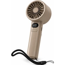 1001 Tipi Mini Fan, 250MAH Batarya, USB Şarj Edilebilir, Doğal Rüzgar Özelliği, Taşınabilir ve Kom