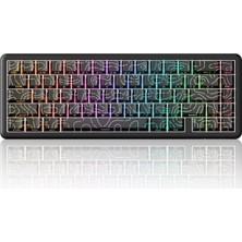 1001 Shark X65 He Manyetik Anahtarlı 65% Gaming Klavye – 8000 Hz Ultra Hızlı Tepki, 0.01 mm Rapid Tr