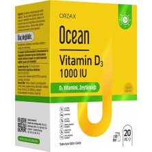 1001 Vitamin D3 1000 Iu 20 ml Sprey 130 Puff, Takviye Edici Gıda