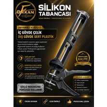 Gencer Teknik Slikon Tabancası Iç Gövde Çelik Dış Gövde Sert Plastik