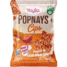 1001 Cips Peynir & Acı Üçgen Thin Cips 80 Gram