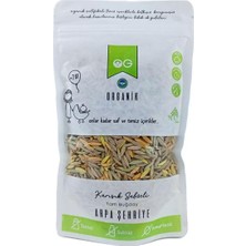 1001 Organik Karışık Sebzeli Tam Buğday Arpa Şehriye 250 gr +8 Ay