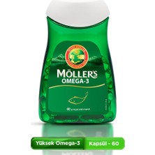 1001 3 Kapsül 60 Adet; Ifos Onaylı, Epa 640 Mg, Dha 480 Mg, Saf Balık Yağı. Günlük Omega-3 Takviye