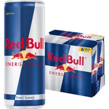1001 Bull Enerji Içeceği 250 ml (1 Paket, 250 ml x 6 Adet)