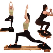 1001 Reformer Pilates Aleti – Ahşap Gövde, Ayarlanabilir Yaylı Sistem