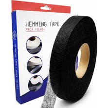 1001 Tela 1.5 cm x 100 M - Çift Taraflı Yapışkan Tela - Şerit Tela - Örümcek Tela - Hayalet Tela -