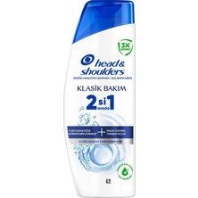 1001 & Shoulders Klasik Bakım 2'si 1 Arada Kepeğe Karşı Etkili Şampuan 300ML
