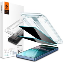 1001 Galaxy S25 Ultra ile Uyumlu Kolay Kurulum Cam Ekran Koruyucu Glas.tr Ez Fit Privacy (2 Adet) Hayalet