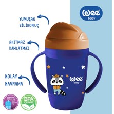 1001 Baby Friends Pipetli Bardak 265 ml - Lacivert