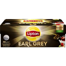 1001 Earl Grey Bergamot Aromalı Demlik Poşet Çay 48'li Paket