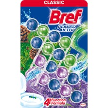 1001 Power Active Çam ve Lavanta Kokulu 4'lü Klozet Bloğu 4 x 50 G, Çam & Lavanta 4