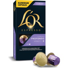 1001 Profondo, Core-Lungo Collection, Yoğunluk 8, Bitter Çikolata ve Meyvemsi Notalar Espresso Kapsüll
