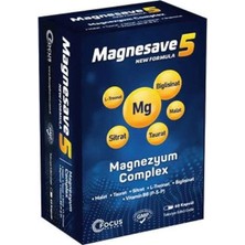 1001 Magnesave5 Magnezyum Complex 60 Kapsül 8683011276187