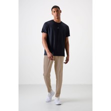 Tommy Life Bej İnce Yumuşak Comfort Fit Erkek Eşofman Alt - 82119