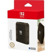 1001 Switch 2 Için 24 Oyun Kartı Kılıfı (Siyah) Saklama Kutusu, 24 Oyun Için Koruyucu Kılıf, Resm