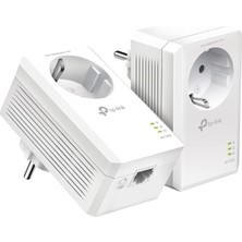 1001 TL-PA7017P Kıt, AV1000 Gigabit Passthrough Powerline Başlangıç Kiti