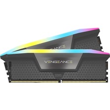 1001 Rgb Ddr5 32GB (2X16GB) Ddr5 6000MHZ CL36 Amd Expo Intel Xmp Icue Uyumlu Bilgisayar Belleği - Gri (C