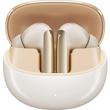 1001 HT08 Melobuds Pro Hi-Res Ldac Adaptif Anc 6 Mikrofon Bluetooth 5.3 Kablosuz Kulaklık Gold