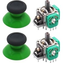 1001 One Analog Motor Topuz Seti 2+2 One - One S/x - Series S/x Uyumlu Siyah Yeşil