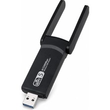 1001 PX-AC1200 USB 3.0 Wifi Adaptör, Realtek RTL8812BU, AC1200/AC1300 Dual Band 2.4g-5g, 802.11AC Kablos
