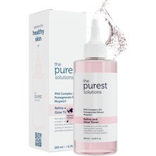 1001 Purest Solutions Hassas Ciltler Için Arındırıcı ve Aydınlatıcı Pha Pembe Tonik