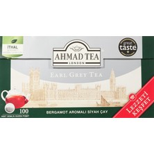 1001 Tea Earl Grey Demlik Poşet Çay 100'LÜ