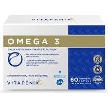 1001 3 Balık Yağı Yüksek Dha & Epa – Trigliserid Formunda, 1000MG – Ifos Sertifikalı, Takviye Ed