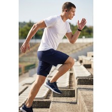 Tommy Life İndigo İnce Yumuşak Standart Fit Erkek Taytlı Şort - 81287