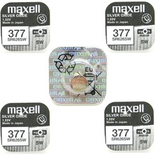 1001 377 Pil Gümüş Oksit 1,55V, 5x Tekli Blister