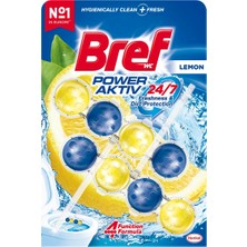 1001 Wc Power Aktiv Limon Duo Pack 2'li Klozet Temizleme Topları 1 x 2 Adet, Limon 2, Ikili