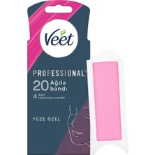 1001 Easy Gelwax Teknoloji Normal Ciltler Için Yüze Özel Sir Ağda Bandı (1 x 20 Adet)