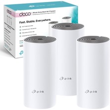 1001 E4 3-Pack , AC1200 Mbps, Dual-Band, 10/100MBPS Portları, 100 Cihaza Kadar Bağlanılabilirlik, 370