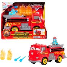 1001 Disney ve Pixar Cars Oyuncak Itfaiye Aracı, Radyatör Kasabası Hızlı Kahramanlar Itfaiyeci Red