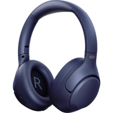 1001 H3 Hybrid Anc Hi-Res Bluetooth 5.4 Kafaüstü Kablosuz Kulaklık Çift Cihaz Desteği Mavi