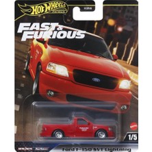 1001 Wheels Fast-Furious Premium Araba Ford F-150 Svt Lıghtnıng HNW46-HYP75