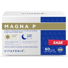 1001 Magna P Magnezyum Complex - Malat Sitrat Glisinat Taurat ve B6 ile Gece Gündüz Saşe Magnezyum Tak